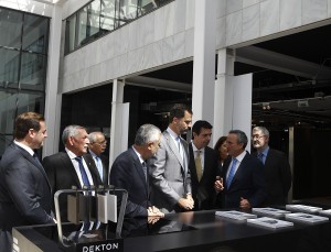 Image number 34 of the current section of The Prince of Asturias Opens the New Cosentino Group Dekton Industrial Plant in Cosentino UK