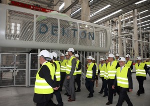 Image number 33 of the current section of The Prince of Asturias Opens the New Cosentino Group Dekton Industrial Plant in Cosentino UK