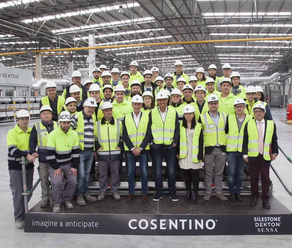 Image number 33 of the current section of Rafael Nadal visits Cosentino’s headquarters in Almeria in Cosentino Australia